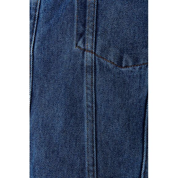 NWT Trendyol Men Regular fit Shirt collar Denim Jacket - Picture 4 of 11